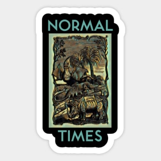 Normal Times Sticker